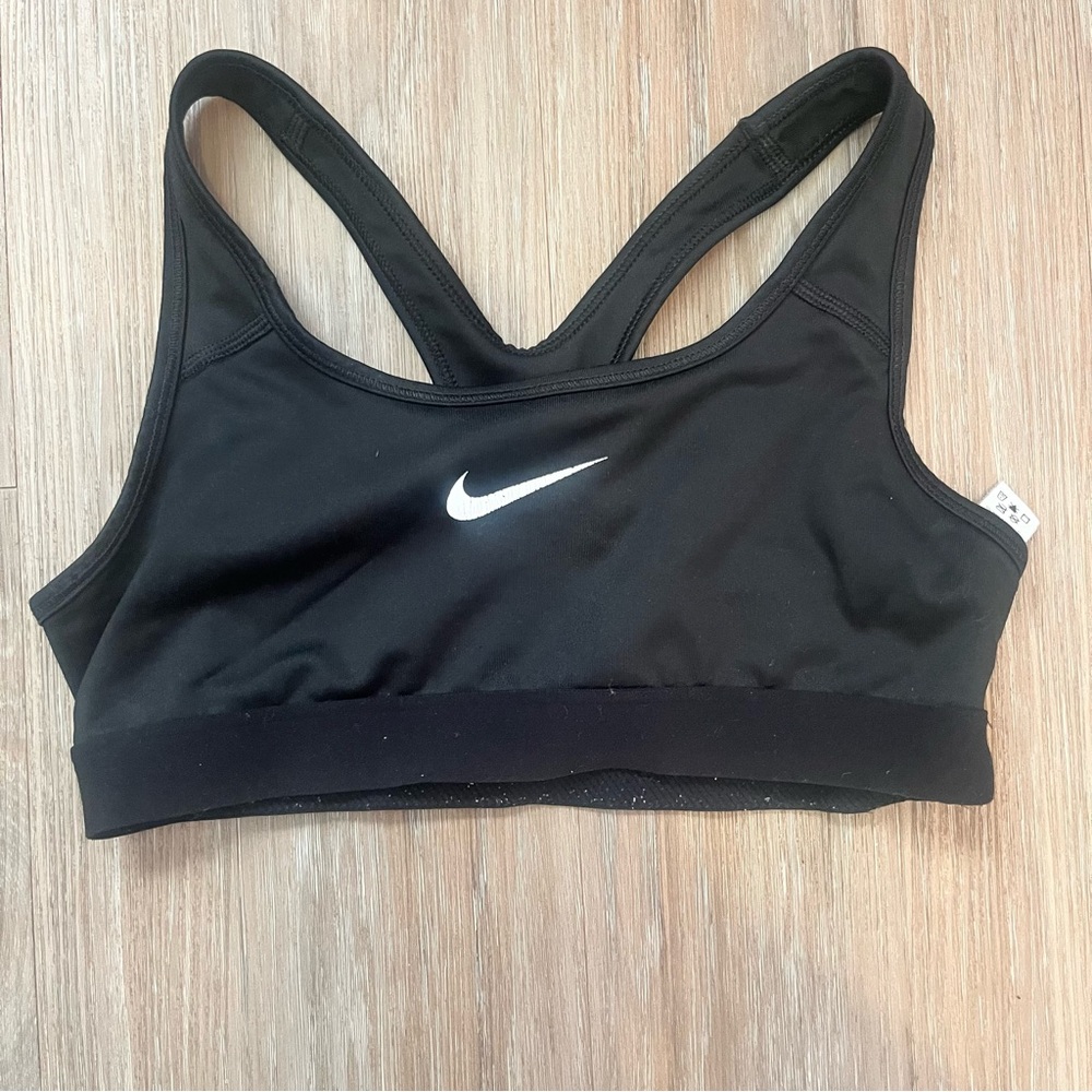 Nike Black and White Sports Bra